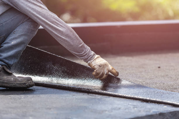 Professional Exterior Waterproofing technician working in Spencerville, OH
